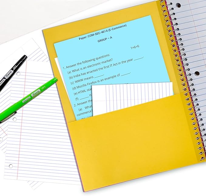 Rosmonde 720 Packs (Pallet) 5 Subject Notebooks, Spiral Notebook Bulk, College Ruled,150 Sheets (300 pages),Pallet of Notebooks, 8 x 10-1/2", Bulk Spiral Notebooks for School & Office, 4-7 Days Transit