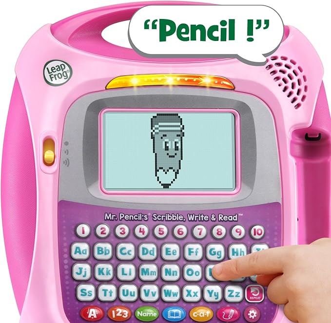 LeapFrog Mr Pencil's Scribble, Write and Read, Pink