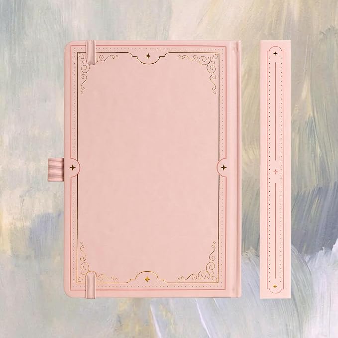 TIEFOSSI Tree of Life Journal, A5 Dotted Journal for Women Men, Dot Aesthetic Notebook with 190 Numbered Pages, Hardcover Vegan Leather Journals with Bookmark, 160 GSM Thick Paper