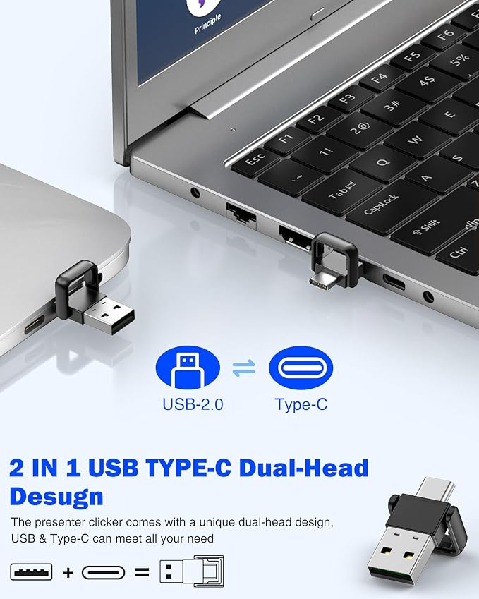 USB Type C Presentation Clicker