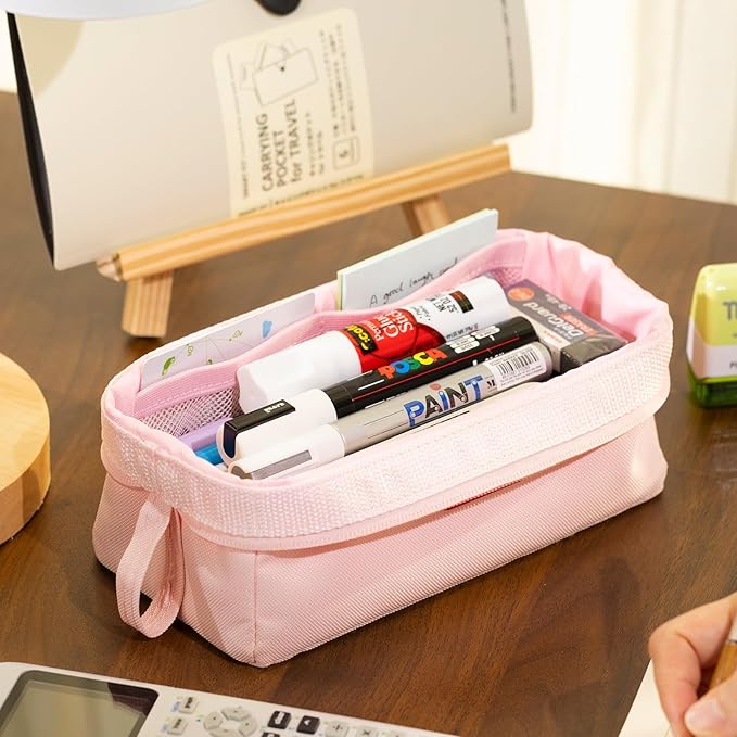 CICIMELON Pencil Case Large Capacity Pencil Pouch Pen Bag for School Teen Girl Boy Men Women
