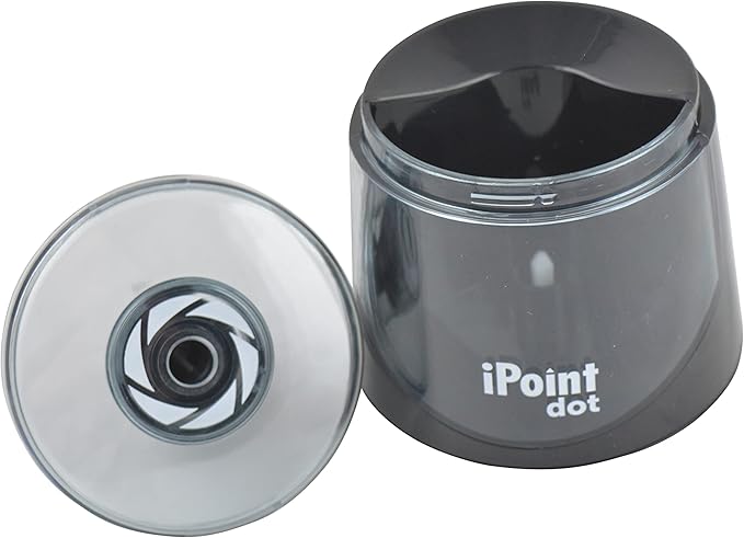 Westcott iPoint Dot Battery Pencil Sharpener, Battery Powered, 17553