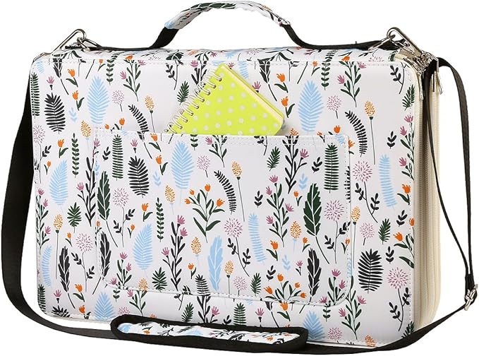 Portable Colored 480 Slots Pencil case Organizer with Printing Pattern for Watercolor Pens or Markers, Pencil Case Organizer for Artist