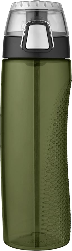 THERMOS Intak 24-Ounce Tritan Hydration Bottle, Olive Green