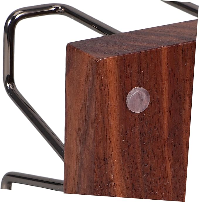 DOITOOL Capacity Note Pad Organizer Elegant Wooden Desk Holder for Office School and Home Decor Chic Stationery Storage for Memo Pads and Office Supplies