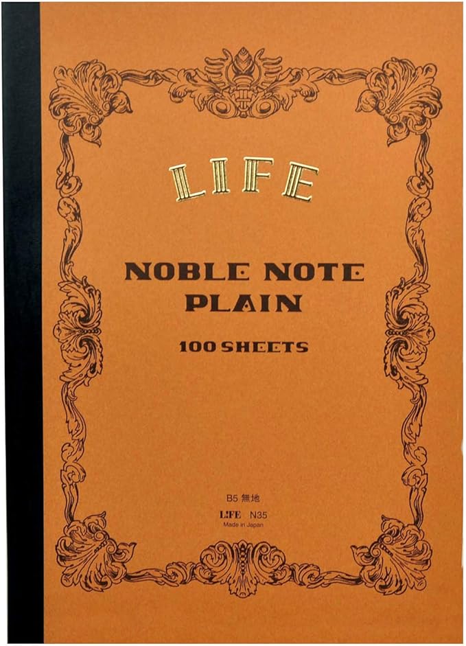 Life Notebook, Noble Notebook, Plain, B5 N35