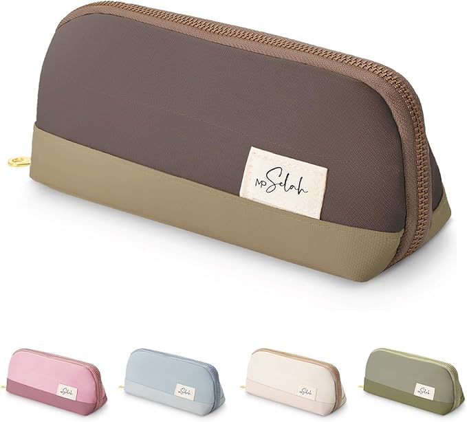 Mr. Pen- Pencil Case, Brown, Pencil Pouch, Pencil Bag, Pen Case, Pen Pouch, Pencil Pouches, Pencil Bags