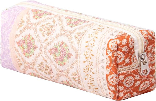 Pencil Case Pen Case Office College School Storage Bag Pouch Holder Box Organizer Makeup Pouch Cosmetic Bag Aesthetic Cute Pencil Case for Girls Boys Kids (ZI)