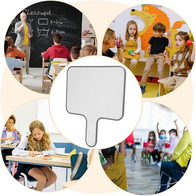 Homoyoyo Handheld Whiteboard Dry Erase Desk Whiteboard Markers for Writing for Scoreboard Voting