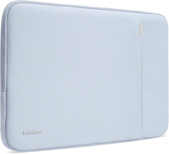 tomtoc 360° Protective Laptop Sleeve for 15-inch New MacBook Air M5/A3448 (2026), M4/A3241, M3/A3114, M2/A2941, Water-Resistant Laptop Case Fits 15-inch MacBook Pro A1990 A1707 & Surface Laptop AI PC