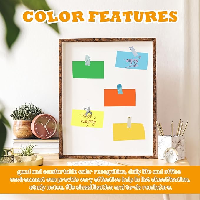 BIGNC 300 PCS Colored Index Cards, 3x5 Inch Blank Note Cards Study Cards Flash for Studying Learning, Memo Scratch Pad