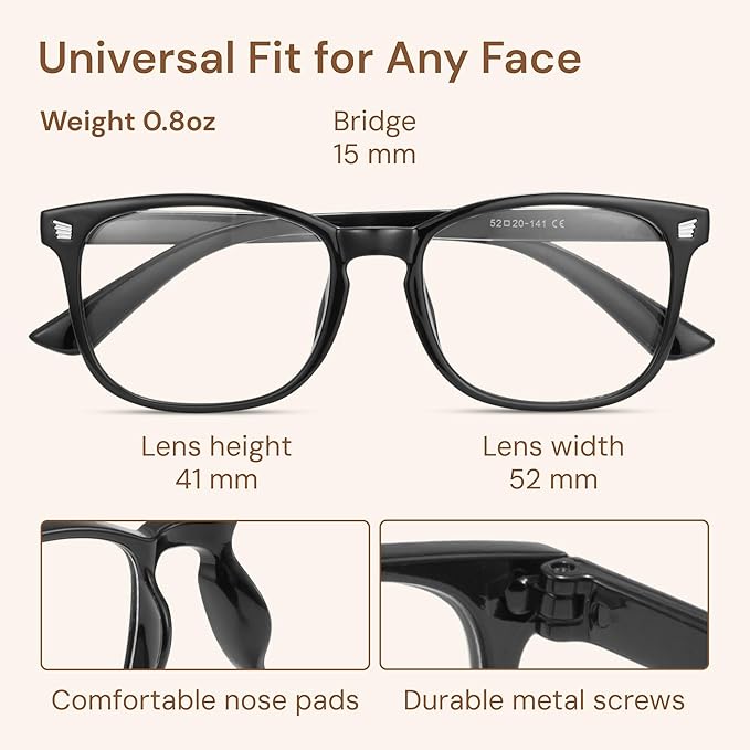 Gaoye Stylish Eyewear Frame Accessories - Blue Light Glasses for Woman - Computer Glasses for Blue Light Blocking