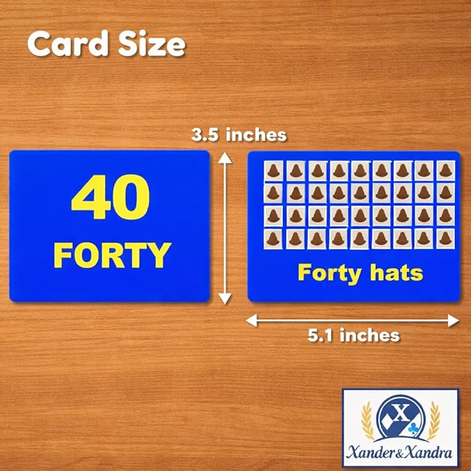 Number Flash Cards for Toddlers - Toddler Math Flash Cards - Learn Counting Flashcards Numbers 1–50 -Help Kids Count Games | Kids Toys Numbers Match for Preschoolers Kindergarten 2-6