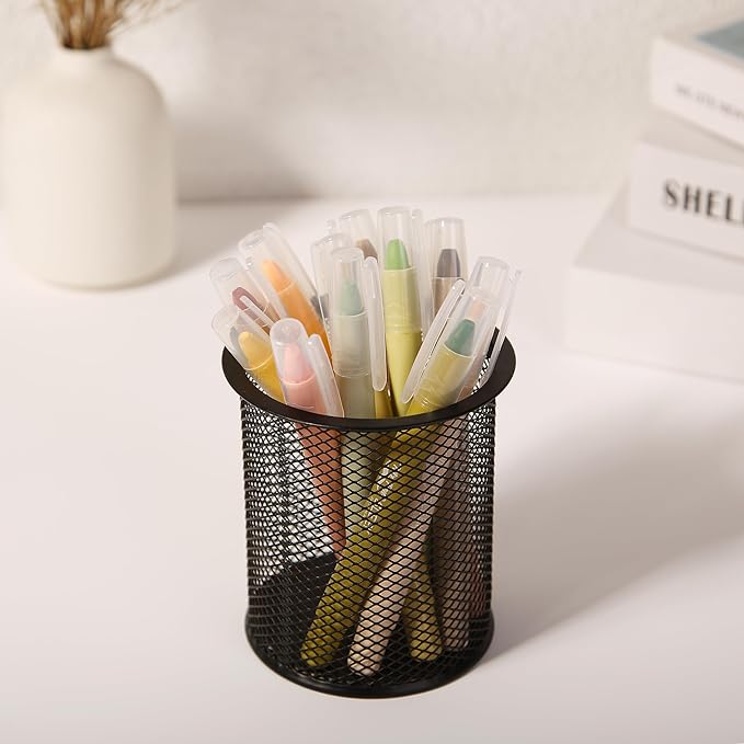 Mr. Pen- Gel Highlighter, 12 Pack, Vintage Colors, Bible Highlighters No Bleed, No Bleed Highlighters