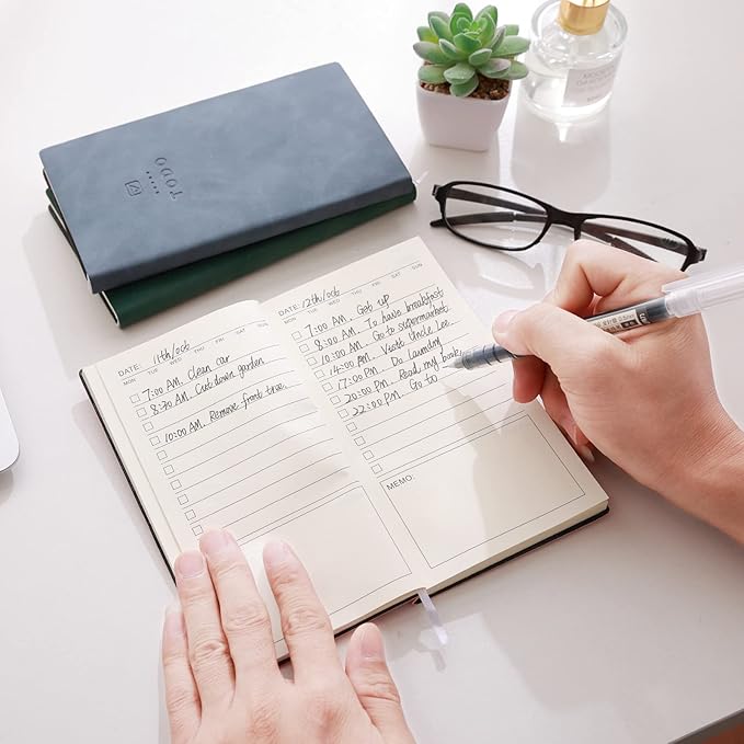 to Do List Notebook 196 Pages Daily to Do List Notepad for Work Pocket to Do List Undated Daily Planner Small Checklist Notebook