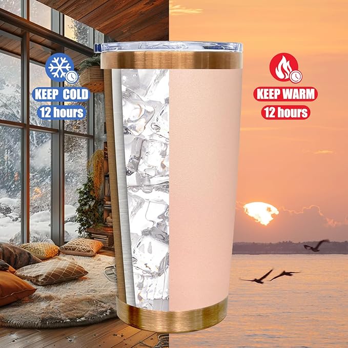 20 oz Tumbler Bulk 12 Pack Stainless Steel Tumblers with Lids and Straws, Double Wall Vacuum Insulated Travel Coffee Mug for Laser Engrave, Powder Coated Cups for Hot and Cold Drinks (Mixed C,12 pack)