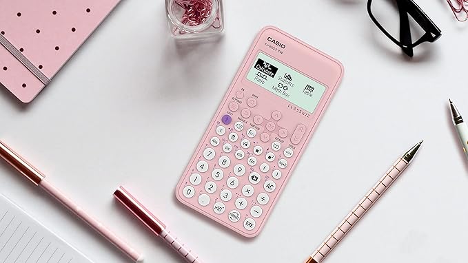 Casio fx-83GTCW Pink Scientific Calculator