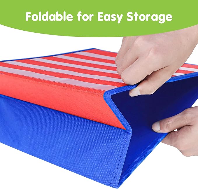 EAMAY Reading Specialist Multipurpose Table Top Pocket Chart (12W*13L, Blue)