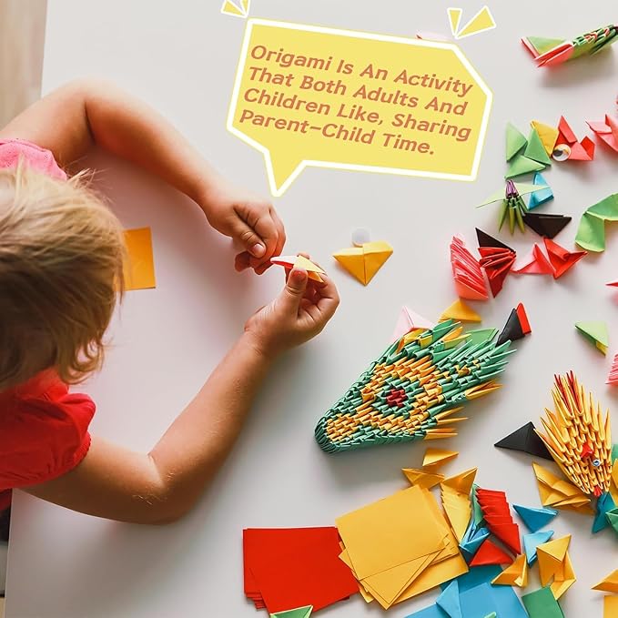 Double Sided Color 1000 Sheets,6x6 inch Origami Paper 20 Colors,Origami Paper kit for kids,Colored Paper Kit Gifts for Beginners