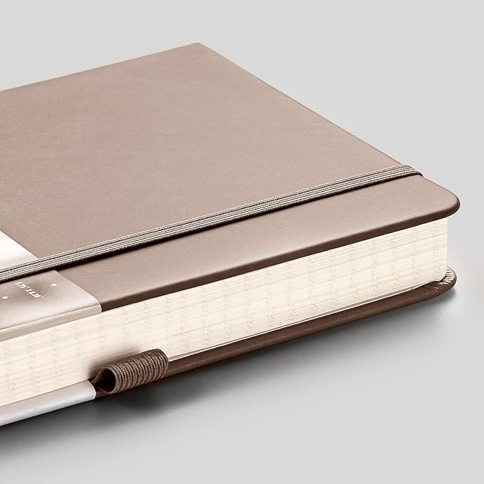 EMSHOI Graph Grid Journal Notebook, 256 Pages, A5 Size (5.7'' x 8.3'')