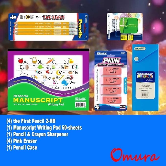 Pallet of 112 Primary School Supply Boxes | 56 Piece Kit | Back to School Supplies | Kindergarten 1st 2nd Grade Classroom Supply Kits