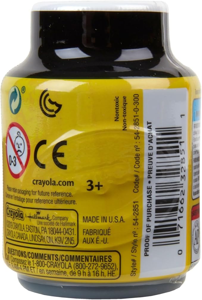 Crayola® Washable Paint, 2 Oz, Black