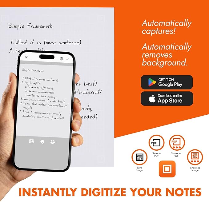 Whitelines Engineering Graph Ruled Pads, Premium 20# Gray Paper, 11" x 8.5" 80 Sheets, 3 Hole Punched, Make Your Notes Stand Out & Links Them To The Digital World, Proudly Made in USA (Pack of 24)
