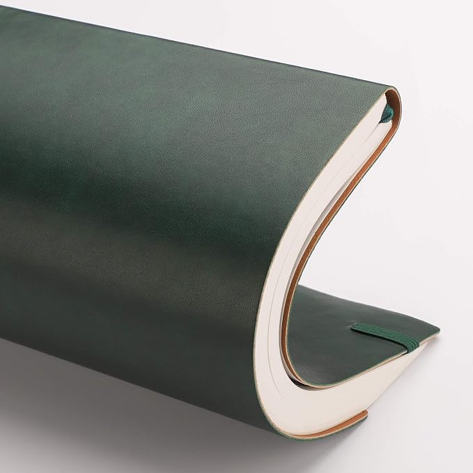 RETTACY Lined Journal Notebook, 204 Numbered Pages per Pack, B5 7.6" × 10"