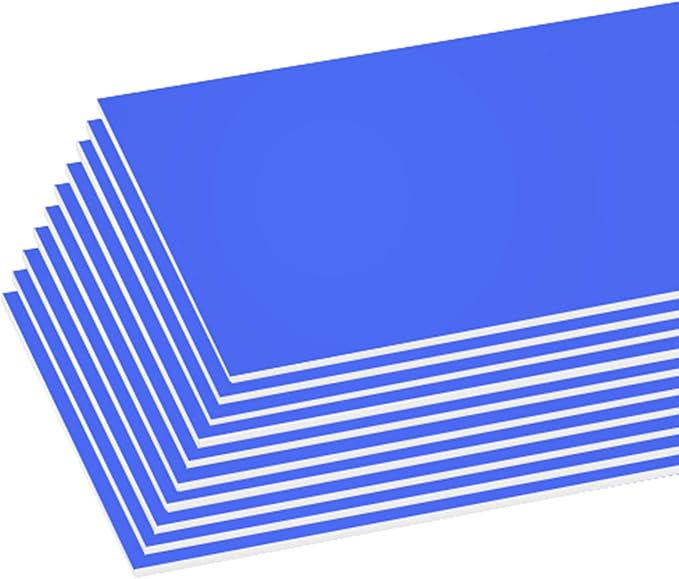 BAZIC Products Foam Board 20" X 30" Blue, Colored Foam Boards 3/16 Inch Thickness, Presentation Signboards School Craft Project Framing Display, 25-Pack
