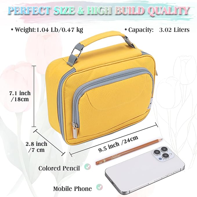 Large Pen Pencil Case,VONXURY High Capacity Art Colored Pencil Pouch Portable Stationery Organizer With 2 Detachable Layers 54 Slots Multiple Zipper Pockets for School Office College