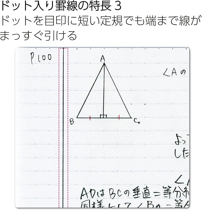 KOKUYO Campus Notebook, Dot B 6mm Ruled, Semi-B5, 30 Sheets, 35 Lines, Pack of 5, 5 Colors (NO-3CBTNX5)
