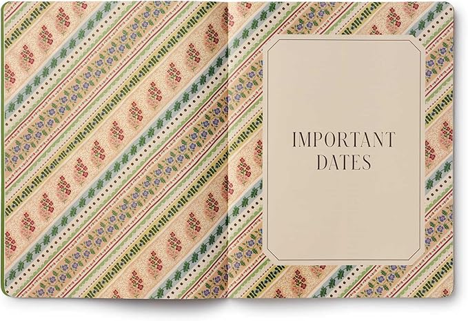 RIFLE PAPER CO. 2027 Paisley 12-Month Academic Appointment Notebook, Aug. 2026 - July 2027, Thread-Stitch Binding, 9.75" L x 7.75" W, Metallic Gold Foil Accents, Monthly Pages & Note Section