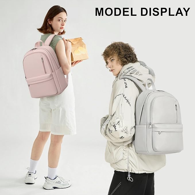 BAGOK Lightweight Nylon Backpack for Women & Men – Foldable, Large Capacity, Ideal for School, Travel & Work