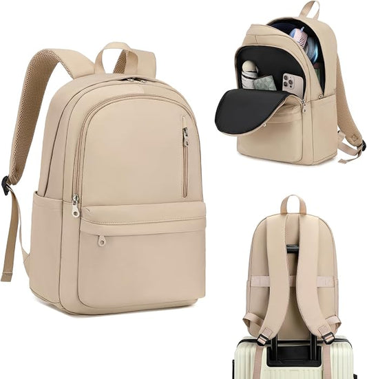 BAGOK Lightweight Nylon Backpack for Women & Men – Foldable, Large Capacity, Ideal for School, Travel & Work