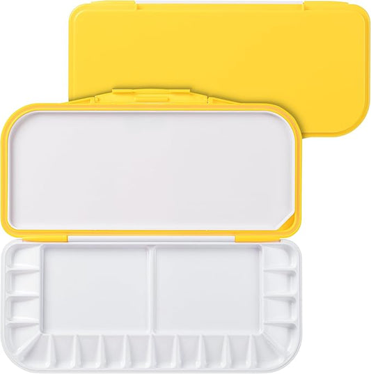 Mr. Pen- Airtight Watercolor Palette with Lid, 18 Wells & 2 Mixing Areas, Lightweight Sealing Paint Palette for Travel, Painting, Watercolor Mixing, Art Class and Studio Use