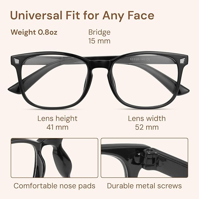 Gaoye Stylish Eyewear Frame Accessories - Blue Light Glasses for Woman - Computer Glasses for Blue Light Blocking