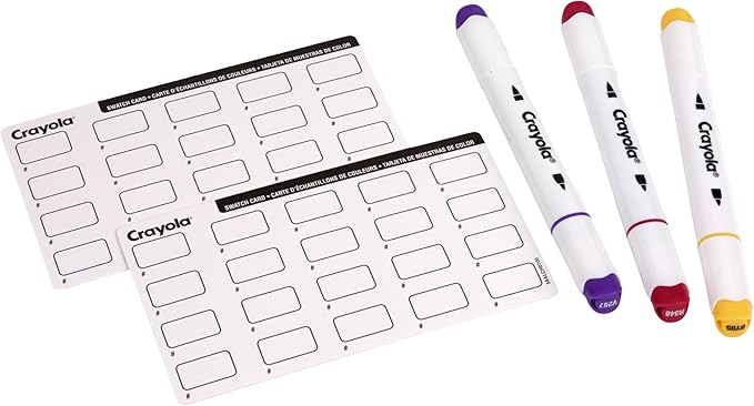 Crayola DualTip Alcohol Marker Set for Adults (40ct), Adult Coloring Book Markers for Blending, Shading & Layering, Fine & Brush Tips, Art Supplies