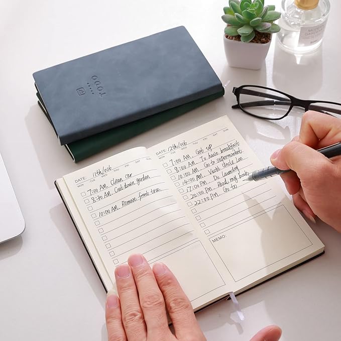 to Do List Notebook 196 Pages Daily to Do List Notepad for Work Pocket to Do List Undated Daily Planner Small Checklist Notebook