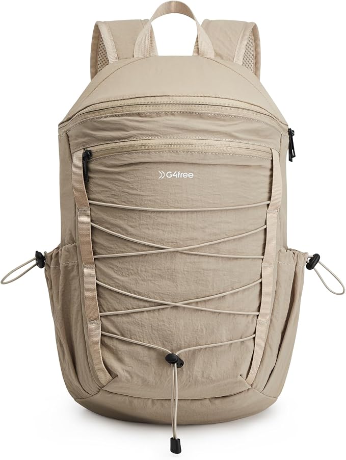 G4Free 20L Hiking Travel Backpack for Women Men | Lightweight Backpacks with Luggage Trolley Strap, Daypack for Outdoor Daily Camping