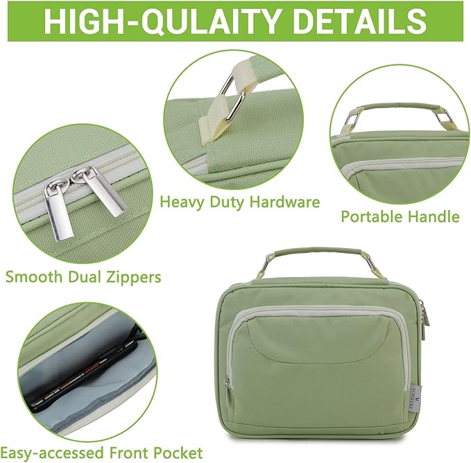 Large Pen Pencil Case,VONXURY High Capacity Art Colored Pencil Pouch Portable Stationery Organizer With 2 Detachable Layers 54 Slots Multiple Zipper Pockets for School Office College