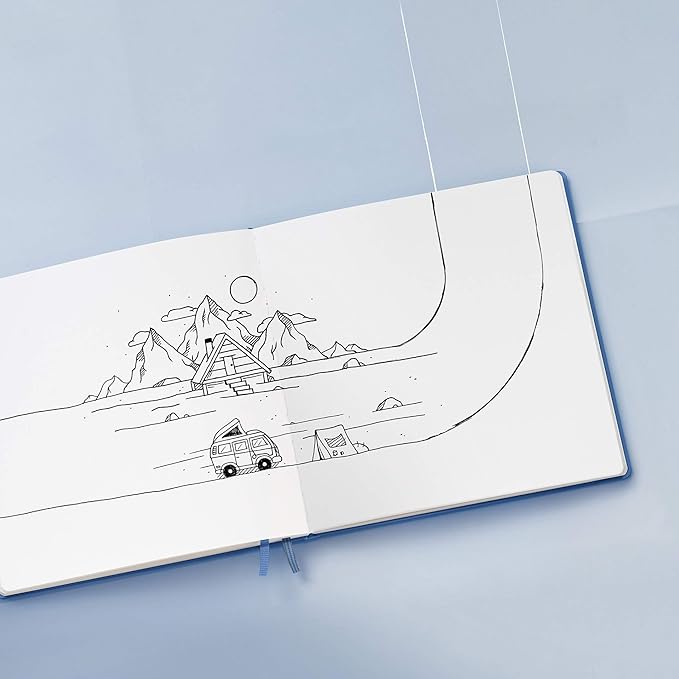Leuchtturm1917 - Master A4 Hardcover Sketchbook (Lemon) - 112 Pages of 150g/m² Paper