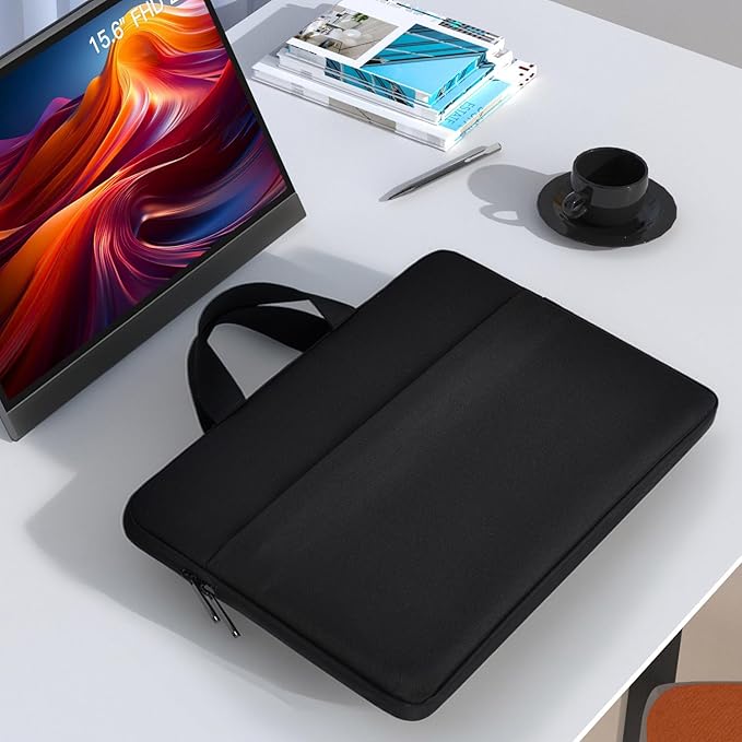 Portable Monitor Case, 15.6-16.1 inch Monitor Sleeve Carrying Bag Compatible with MNN KYY Innoview ASUS Zenscreen 15.6" 16" Portable Display Monitors