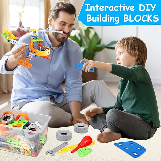 10 in 1 STEM Toys for 4 5 6 7 8+ Year Old Boy Girl Birthday Gifts Building Toys Stem Kits Activities for Kids Ages 4-8 5-7 6-8 Educational Learning Boy Toys Age 3-5 4-6 8-10 Engineering Creative Games
