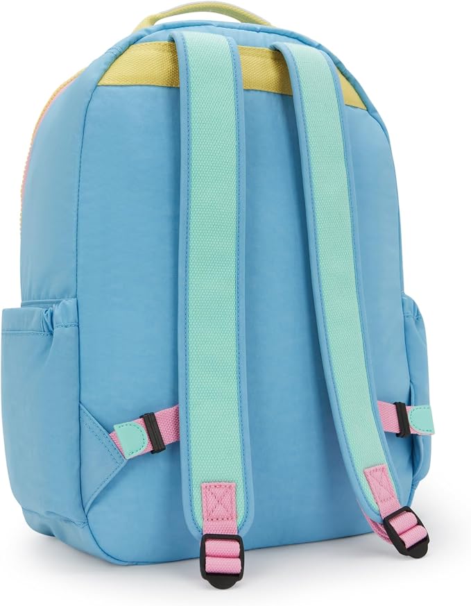 Kipling Women's Seoul 15" Laptop Backpack, Durable, Roomy with Padded Shoulder Straps, Built-In Protective Sleeve