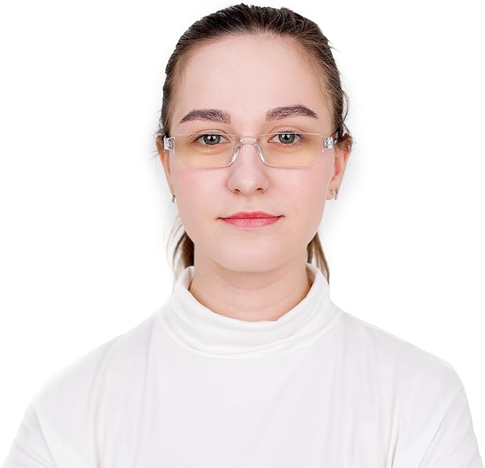 LifeArt 2/4 Pairs Reading Glasses, Blue Light Blocking Glasses, Computer Glasses for Men and Women, Rectangle Eyewear Frame