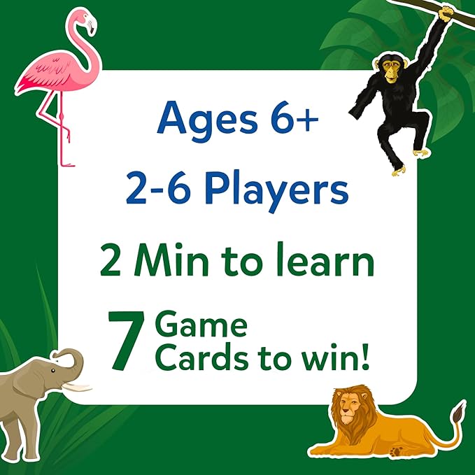 Skillmatics Guess in 10 Animals Megapack, Perfect for Boys, Girls, Kids, Teens, Adults Who Love Animal Card Games, Trivia, Travel Games, Gifts for Ages 6, 7, 8, 9, 10, and Up
