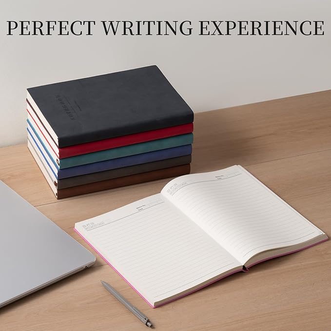 360 Pages B5 Journaling Notebooks, 100 Gsm Paper Thick Lined Journal Notebook for Women Men, Journals for Writing Soft Cover College Supplies for for Work Note Taking Perfect for Office School, Purple