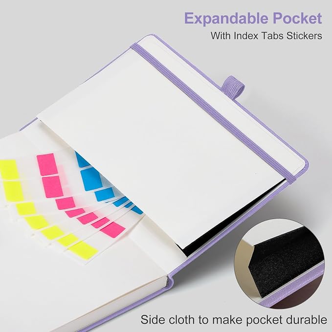 AHGXG Graph Grid Paper Notebook, 160 Pages, A5 Medium Size (5.7'' x 8.3'')