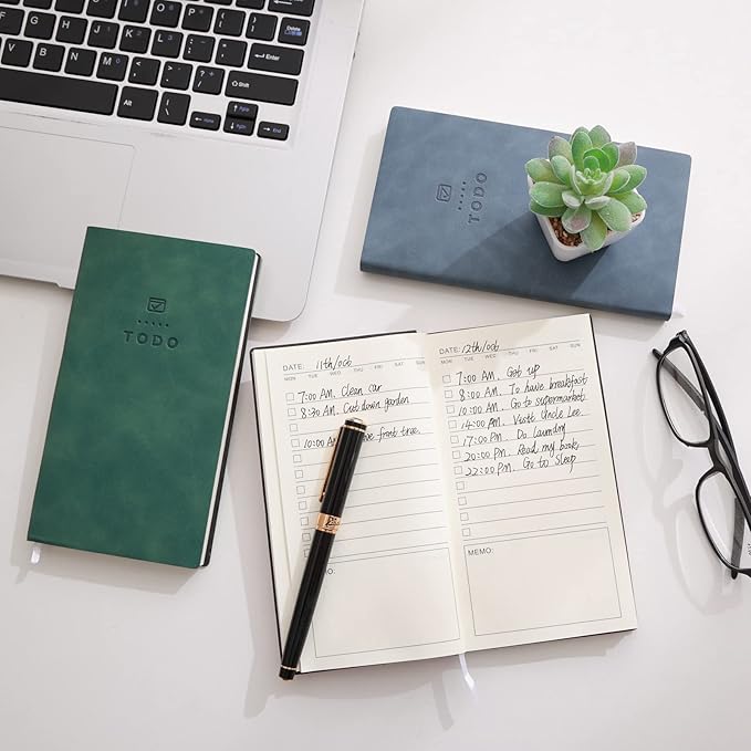 to Do List Notebook 196 Pages Daily to Do List Notepad for Work Pocket to Do List Undated Daily Planner Small Checklist Notebook