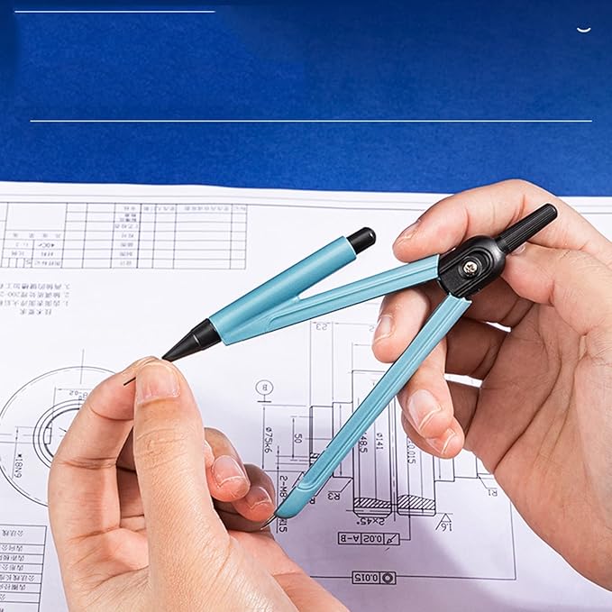 Drawing Compass Drafting Tools Student Math Geometry Compass and Pencil Arithmetic Geometry Set Compass Geometry Diagram Compass Collection Compass Compass Math Ruler Kit